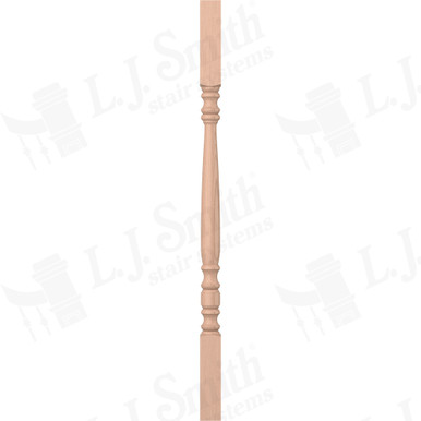 L.J. Smith 1-3/4" Square Top Baluster · LJ-5005-HM 34 — stair parts selection with LeviArs Design & Remodeling