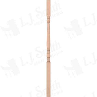 L.J. Smith 1-3/4" Square Top Baluster · LJ-5005-HM 42 — stair parts selection with LeviArs Design & Remodeling