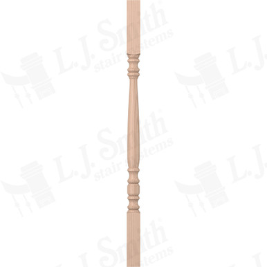 L.J. Smith 1-3/4" Square Top Baluster · LJ-5005-M 34 — stair parts selection with LeviArs Design & Remodeling