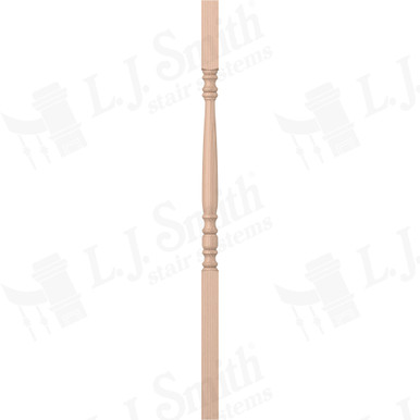 L.J. Smith 1-3/4" Square Top Baluster · LJ-5005-M 42 — stair parts selection with LeviArs Design & Remodeling