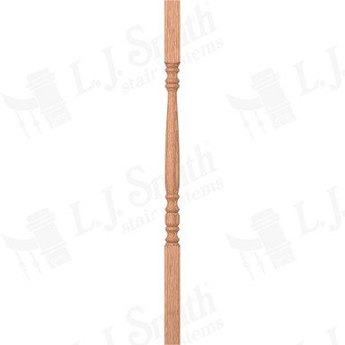 L.J. Smith 1-3/4" Square Top Baluster · LJ-5005-O 38 — stair parts selection with LeviArs Design & Remodeling