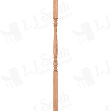 L.J. Smith 1-3/4" Square Top Baluster · LJ-5005-O 42 — stair parts selection with LeviArs Design & Remodeling
