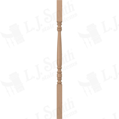 L.J. Smith 1-3/4" Square Top Baluster · LJ-5005-P 38 — stair parts selection with LeviArs Design & Remodeling