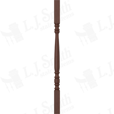 L.J. Smith 1-3/4" Square Top Baluster · LJ-5005-W 34 — stair parts selection with LeviArs Design & Remodeling