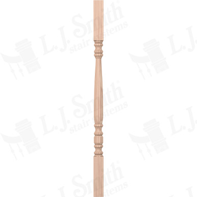 L.J. Smith 1-3/4" Square Top Baluster · LJ-50058-B 34 — stair parts selection with LeviArs Design & Remodeling