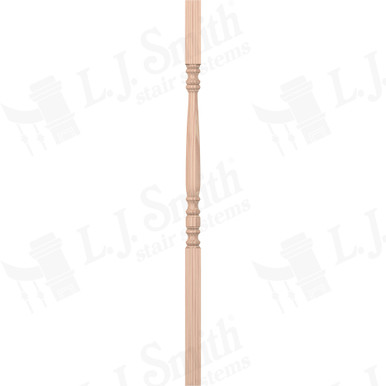 L.J. Smith 1-3/4" Square Top Baluster · LJ-50058-B 42 — stair parts selection with LeviArs Design & Remodeling