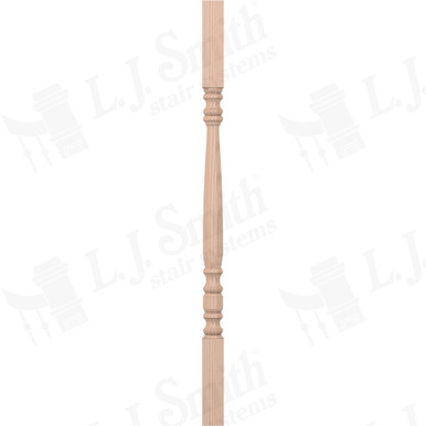 L.J. Smith 1-3/4" Square Top Baluster · LJ-50058-M 34 — stair parts selection with LeviArs Design & Remodeling