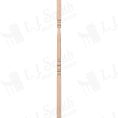 L.J. Smith 1-3/4" Square Top Baluster · LJ-50058-M 42 — stair parts selection with LeviArs Design & Remodeling