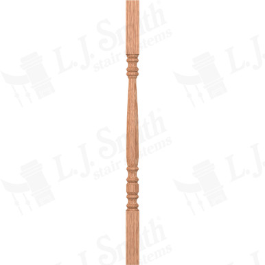 L.J. Smith 1-3/4" Square Top Baluster · LJ-50058-O 34 — stair parts selection with LeviArs Design & Remodeling