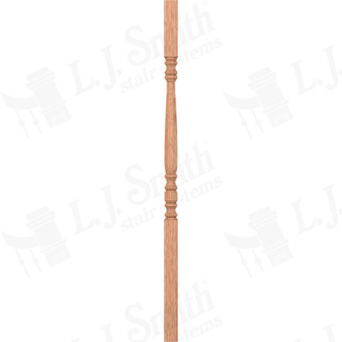 L.J. Smith 1-3/4" Square Top Baluster · LJ-50058-O 42 — stair parts selection with LeviArs Design & Remodeling