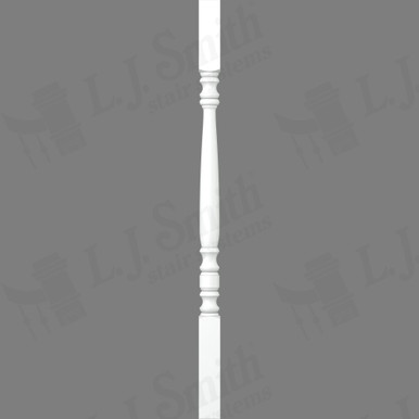 L.J. Smith 1-3/4" Square Top Baluster · LJ-5005ND-PRG 31 — stair parts selection with LeviArs Design & Remodeling