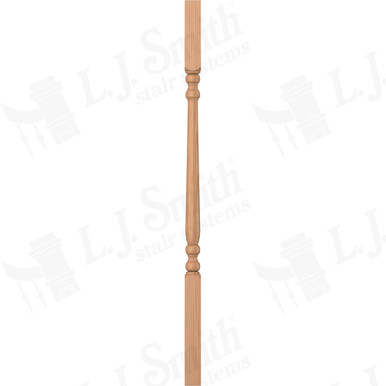 L.J. Smith 1-3/4" Square Top Baluster · LJ-5090-AL 38 — stair parts selection with LeviArs Design & Remodeling