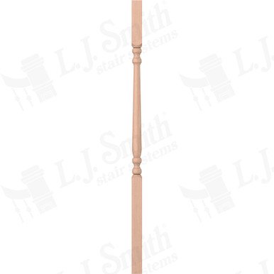 L.J. Smith 1-3/4" Square Top Baluster · LJ-5090-HM 42 — stair parts selection with LeviArs Design & Remodeling