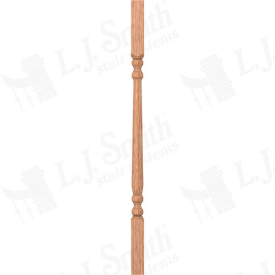 L.J. Smith 1-3/4" Square Top Baluster · LJ-5090-O 34 — stair parts selection with LeviArs Design & Remodeling