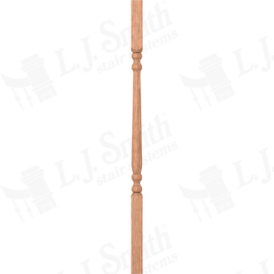 L.J. Smith 1-3/4" Square Top Baluster · LJ-5090-O 38 — stair parts selection with LeviArs Design & Remodeling