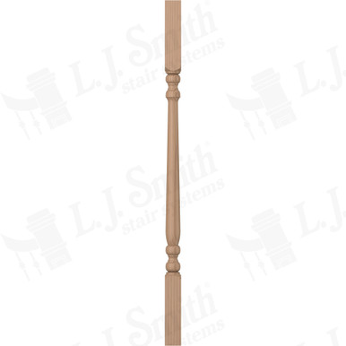 L.J. Smith 1-3/4" Square Top Baluster · LJ-5090-P 34 — stair parts selection with LeviArs Design & Remodeling