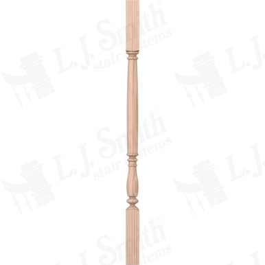 L.J. Smith 1-3/4" Square Top Baluster · LJ-5V05-B 34 — stair parts selection with LeviArs Design & Remodeling