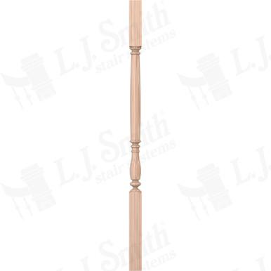 L.J. Smith 1-3/4" Square Top Baluster · LJ-5V05-B 38 — stair parts selection with LeviArs Design & Remodeling