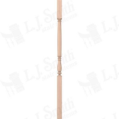 L.J. Smith 1-3/4" Square Top Baluster · LJ-5V05-B 42 — stair parts selection with LeviArs Design & Remodeling