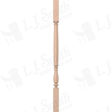 L.J. Smith 1-3/4" Square Top Baluster · LJ-5V05-M 34 — stair parts selection with LeviArs Design & Remodeling