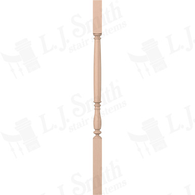 L.J. Smith 1-3/4" Square Top Baluster · LJ-5V05-M 38 — stair parts selection with LeviArs Design & Remodeling