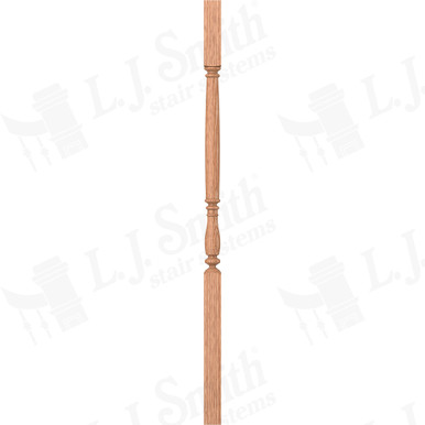L.J. Smith 1-3/4" Square Top Baluster · LJ-5V05-O 42 — stair parts selection with LeviArs Design & Remodeling