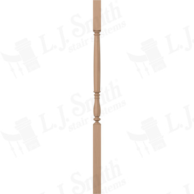 L.J. Smith 1-3/4" Square Top Baluster · LJ-5V05-P 42 — stair parts selection with LeviArs Design & Remodeling