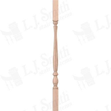 L.J. Smith 1-3/4" Square Top Baluster · LJB-2905-B 34 — stair parts selection with LeviArs Design & Remodeling