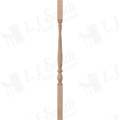 L.J. Smith 1-3/4" Square Top Baluster · LJB-2905-HK 38 — stair parts selection with LeviArs Design & Remodeling