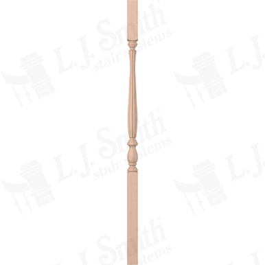 L.J. Smith 1-3/4" Square Top Baluster · LJB-2905-M 42 — stair parts selection with LeviArs Design & Remodeling