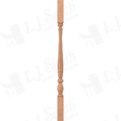 L.J. Smith 1-3/4" Square Top Baluster · LJB-2905-O 34 — stair parts selection with LeviArs Design & Remodeling