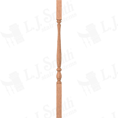 L.J. Smith 1-3/4" Square Top Baluster · LJB-2905-O 38 — stair parts selection with LeviArs Design & Remodeling