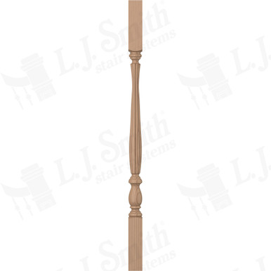 L.J. Smith 1-3/4" Square Top Baluster · LJB-2905-P 34 — stair parts selection with LeviArs Design & Remodeling