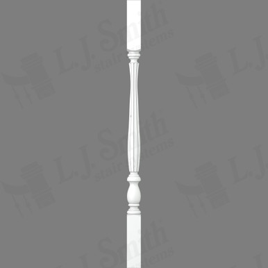 L.J. Smith 1-3/4" Square Top Baluster · LJB-2905-PRG 34 — stair parts selection with LeviArs Design & Remodeling