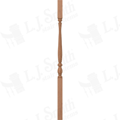 L.J. Smith 1-3/4" Square Top Baluster · LJB-2905-WO 42 — stair parts selection with LeviArs Design & Remodeling