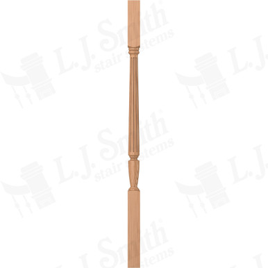 L.J. Smith 1-3/4" Square Top Baluster · LJF-2005-AL 38 — stair parts selection with LeviArs Design & Remodeling