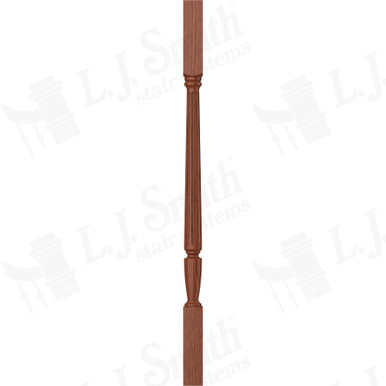 L.J. Smith 1-3/4" Square Top Baluster · LJF-2005-BRZC 34 — stair parts selection with LeviArs Design & Remodeling