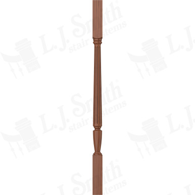 L.J. Smith 1-3/4" Square Top Baluster · LJF-2005-C 34 — stair parts selection with LeviArs Design & Remodeling