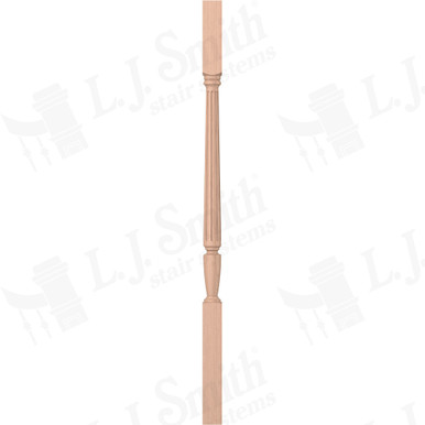 L.J. Smith 1-3/4" Square Top Baluster · LJF-2005-HM 38 — stair parts selection with LeviArs Design & Remodeling