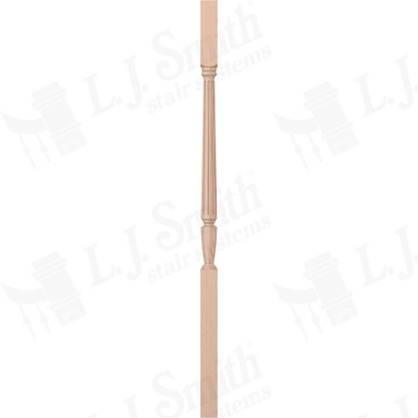 L.J. Smith 1-3/4" Square Top Baluster · LJF-2005-M 42 — stair parts selection with LeviArs Design & Remodeling