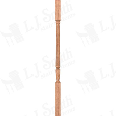 L.J. Smith 1-3/4" Square Top Baluster · LJF-2005-O 38 — stair parts selection with LeviArs Design & Remodeling