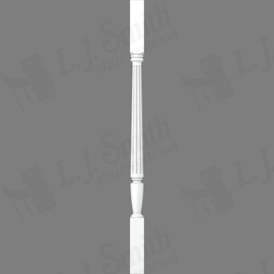 L.J. Smith 1-3/4" Square Top Baluster · LJF-2005-PRG 34 — stair parts selection with LeviArs Design & Remodeling