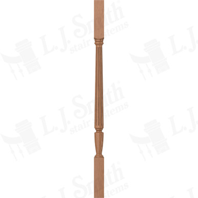 L.J. Smith 1-3/4" Square Top Baluster · LJF-2005-WO 34 — stair parts selection with LeviArs Design & Remodeling
