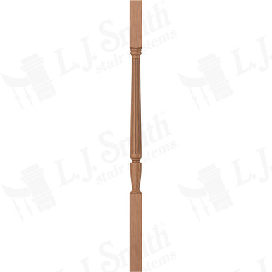 L.J. Smith 1-3/4" Square Top Baluster · LJF-2005-WO 38 — stair parts selection with LeviArs Design & Remodeling