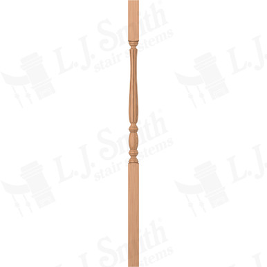 L.J. Smith 1-3/4" Square Top Baluster · LJF-2105-AL 42 — stair parts selection with LeviArs Design & Remodeling