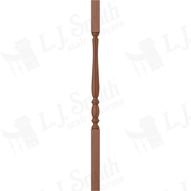 L.J. Smith 1-3/4" Square Top Baluster · LJF-2105-C 38 — stair parts selection with LeviArs Design & Remodeling