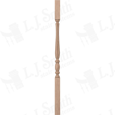 L.J. Smith 1-3/4" Square Top Baluster · LJF-2105-HK 38 — stair parts selection with LeviArs Design & Remodeling