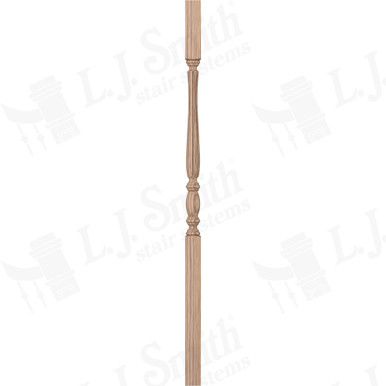 L.J. Smith 1-3/4" Square Top Baluster · LJF-2105-HK 42 — stair parts selection with LeviArs Design & Remodeling