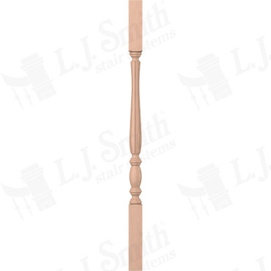 L.J. Smith 1-3/4" Square Top Baluster · LJF-2105-HM 34 — stair parts selection with LeviArs Design & Remodeling