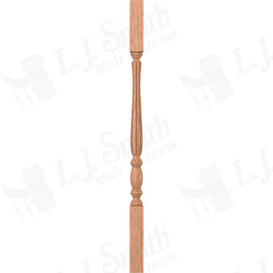 L.J. Smith 1-3/4" Square Top Baluster · LJF-2105-O 34 — stair parts selection with LeviArs Design & Remodeling